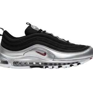 Nike Air Max 97 - QS B Sides Metallic Silver - AT5458-001 -Size 4.5Y / Wmn’s 6